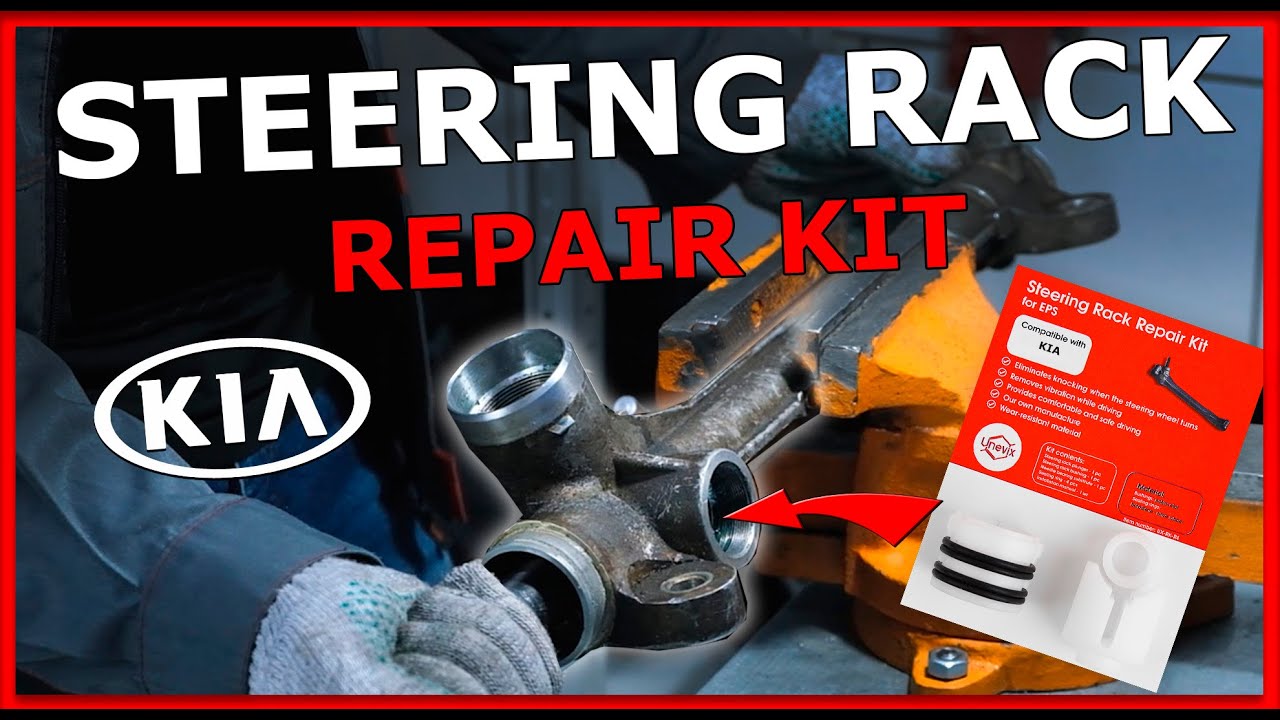 How To Install Steering Rack Repair Kit BUSHINGS REPLACEMENT | KIA Ceed ...