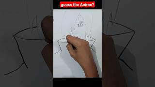 guess the Anime? #drawing #easy #india #shorts #short #shortvideo #art #trending #sketch  #anime