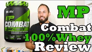 Combat 100% Whey Protein |MusclePharm|  MP Review