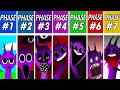 Phase 1 VS Phase 2 VS Phase 3 VS Phase 4 VS Phase 5 VS Phase 6 VS Phase 7 in Incredibox Sprunki!