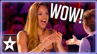 Boy Wizard Does Magic For Alesha Dixon on Britain's Got Talent 2020 | Kids Got Talent