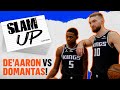 De'Aaron Fox & Domantas Sabonis GET COMPETITIVE!! Kings Stars Go 1v1?! | SLAM Up