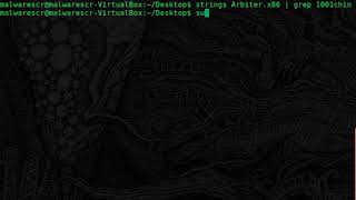 Using Microsoft SysInternals [ Procdump ] for linux to unpack IoT botnet Arbiter