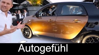 All-new 2015 smart forFOUR design review and first driving shots - Autogefühl