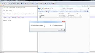 VB Script - playing with strings