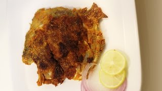 Spicy Pomfret fish fry