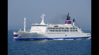 180422 久里浜港へ向かう小笠原海運 「おがさわら丸」