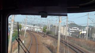 11 View from Train 山陽本線115系 前面展望 海田市－広島