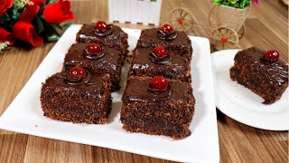 Super Moist Chocolate Pastry Recipe By Tasty Food With Maria | Simple \u0026 Easy Chocolate Pastry Recipe