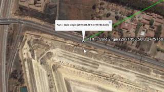 Browsing a Google Earth Sourcemap