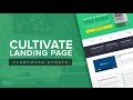 OptimizePress Club: Cultivate - Landing Page Template