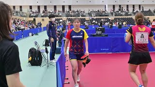 【ハイライト】女子1回戦 芝田沙季 vs 森さくら｜第5回パリ五輪日本代表選考会