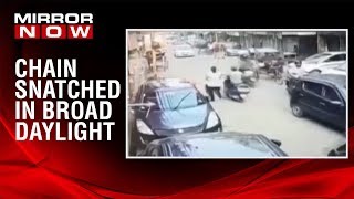 Delhi: Woman targeted by chain snatcher in broad daylight, two accused arrested in the case