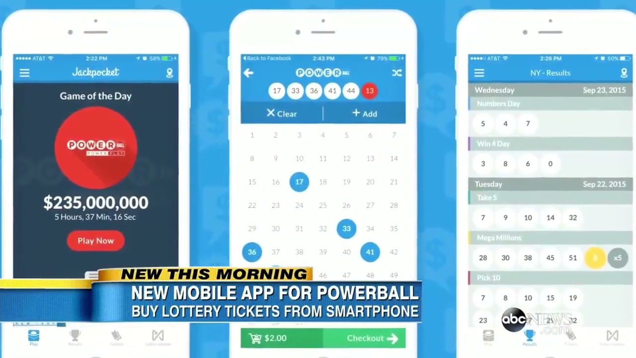 Jackpocket, New App To Play The Lottery!! - YouTube