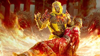 Mortal Kombat 1 Invasion Scorpion Story Ending Cutscene MK1 (2023)