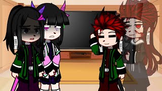 Future Hashira react to Tanjiro | part 1/? | Dkt Au | KNY | gacha