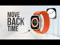 How to Move Back the Time in Your Apple Watch (tutorial)