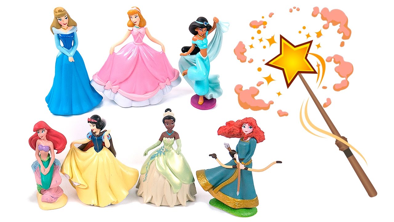 Disney Princess Play Set Unboxing Review - By MagicPang - YouTube