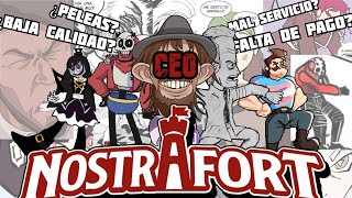 NOSTRAFORT - LA PEOR EMPRESA DE COMICS (DECLARACIONES Y PRUEBAS SOBRE LA NEFASTA EDITORIAL DE DOOM)