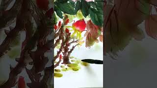 手绘牡丹 #art #chineseart #paintingtutorial #tutorial