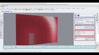 Parametric Brick Facade - Generative Design
