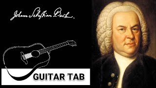 Guitar TAB - J.S. Bach - BWV / 227 Jesus My Joy  (1685-1750) | Tutorial Sheet Lesson #iMn