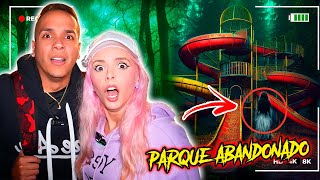 Encontré un PARQUE ABANDONADO en medio del BOSQUE MALDITO☠️😰​​ @DanielCYK_  | Jenny Devil😈