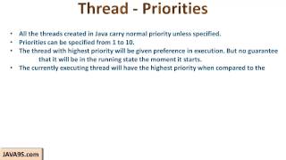 Java Tutorial # 23 | Multithreading in Java Part 2 | Thread States | Java Tutorials by Java9s