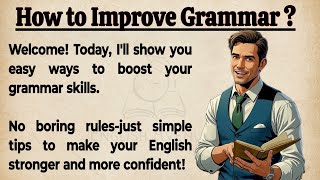 How to Improve Grammar? || Simple Tips for Better English || Graded Reader || Improve Your English✅