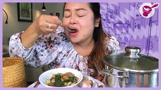 แกงเห็ดผึ้ง 2018  แซ่บบบหลาย หวานจ้วยๆ กับยายนางจ้า