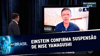 Exclusivo: Presidente do Einstein explica afastamento de Nise Yamaguchi | SBT Brasil (11/07/20)