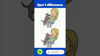 🤯🧩Find the differences | spot the differences | Detection Challenge #shorts #viralvideo #puzzle