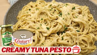Super Creamy Tuna Pesto Pasta