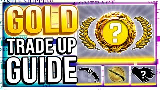 FULL CS2 GOLD TRADE UP GUIDE (BEST METHODS)