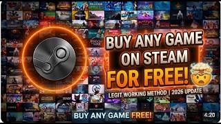 How to Get ANY Steam Game for FREE in 2026 (100% Working)"