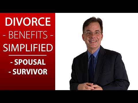 What percent of Social Security does a divorced spouse get?