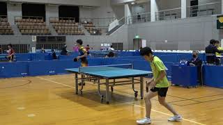 前出陸杜 vs 飯村悠太｜2021世界ユース日本代表1次選考合宿｜男子シングルス グループB