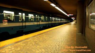 Montreal Metro: Station Pie-IX [HD]