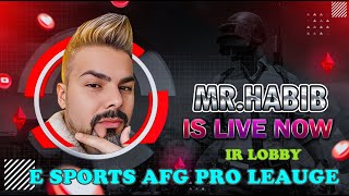 E SPORTS AFG pro league lobby IR شب سوم  گروپ استیج