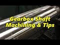 Sns 194 Part 2: Gearbox Shaft Machining, Turning, Radius, Measuring, & Keyways