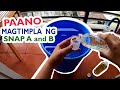 PAANO MAGTIMPLA NG SNAP A and B SOLUTION?