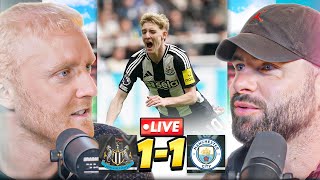 NEWCASTLE HOLD CITY TO A DRAW | Newcastle 1-1 Man City Stream Highlights