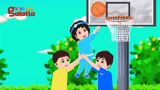 उठो और खेलो मेरी बच्ची - Run and Play song | Hindi Nursery Rhymes for Kids | Galatta Kids |Kids song