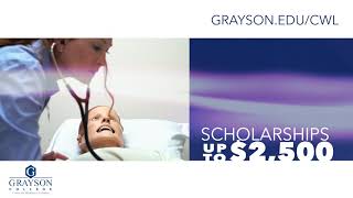 $2,500 Scholarships at Grayson College's CWL