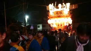 令和元年  大麻神社例大祭(初日)  蒲縄  巡行 昼の部/夜の部  2019.10.19.