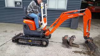 Kubota U10-3 demo