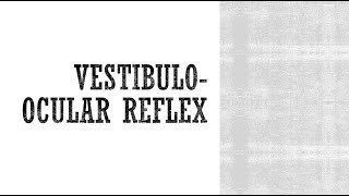 Vestibulo-Ocular Reflex