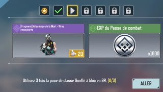 Utiliser 3 fois la puce de classe Gonflé à bloc en BR | COD Mobile |