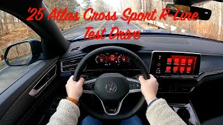 2025 VW Atlas Cross Sport R-Line - POV Test Drive