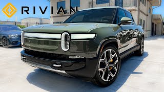 2022 Rivian R1T Electric Truck Exterior Interior Walkaround Review